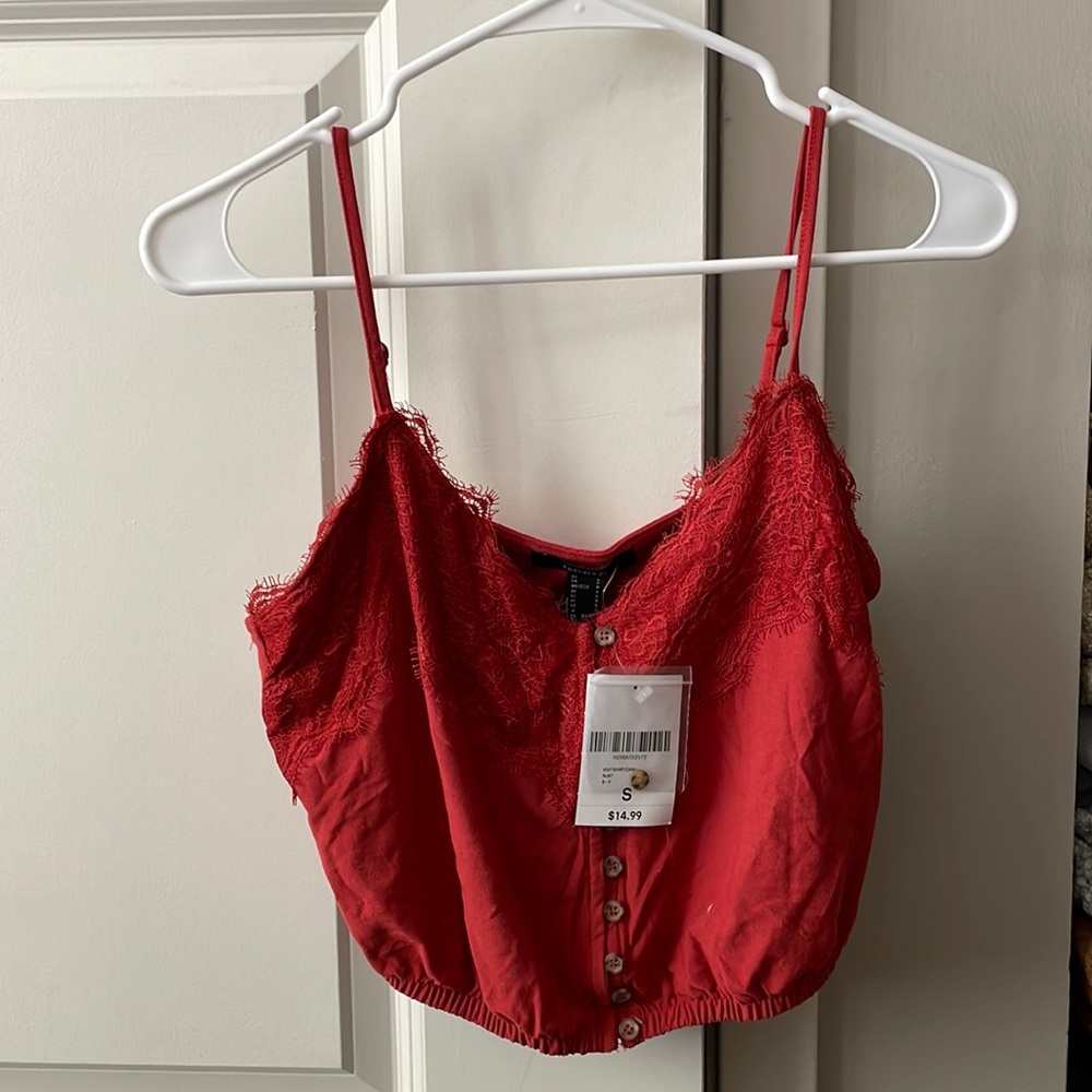 Forever 21 Red tank top